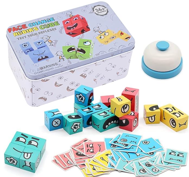 Juego Cambia Cara Montessori