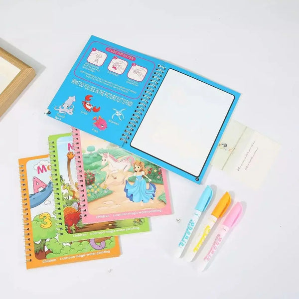 Libro Mágico de Dibujos Kit x4