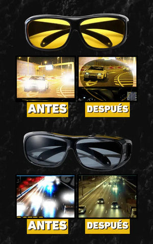 Lentes Visión Clara Día y Noche 2X1