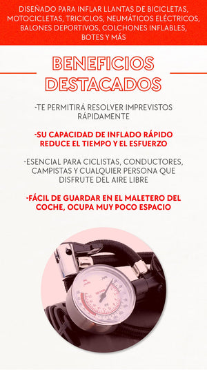 Compresor de Aire Portátil