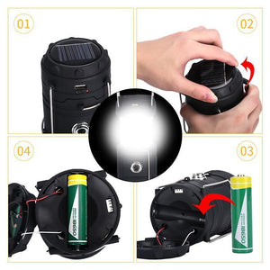 Linterna LED Multifuncional Camping