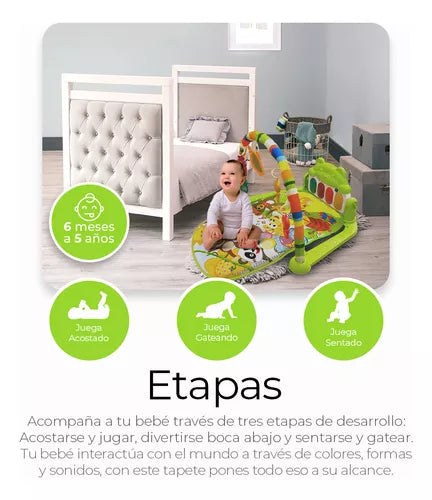 Divertido Gimnasio Bebé Crece y Juega