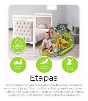 Divertido Gimnasio Bebé Crece y Juega
