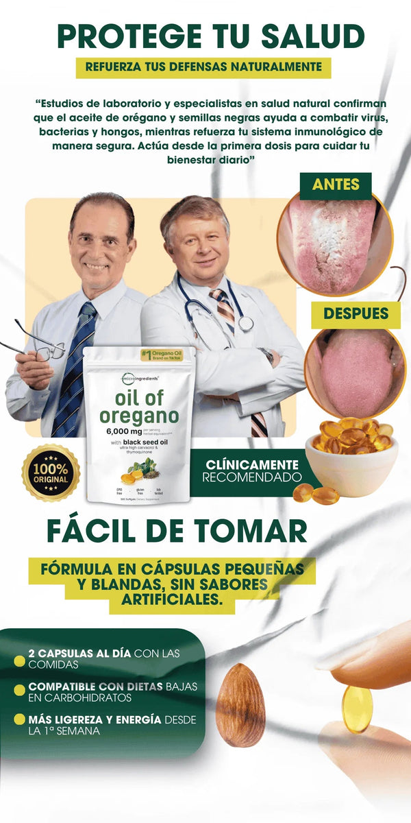 Aceite de Orégano Saludable