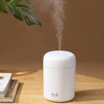 Humidificador LED Portátil y Aromático