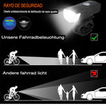 Paquete Luces LED Bicicleta BIKELE (Trasera y Delantera)