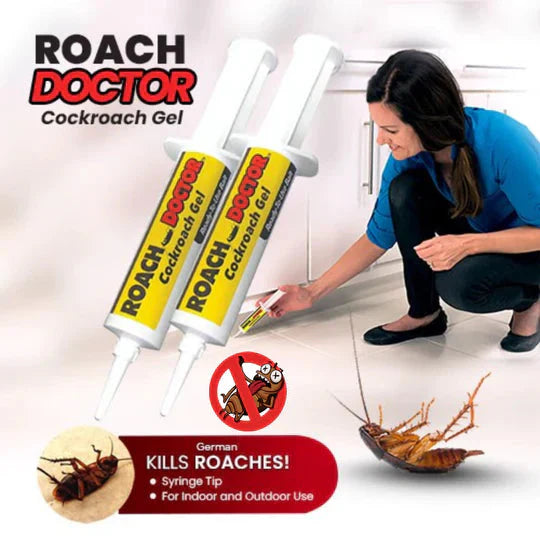 Gel Elimina Cucarachas Rápido + Tope para puerta