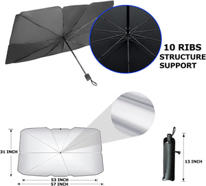 Sombrilla Plegable para Parabrisas de Auto