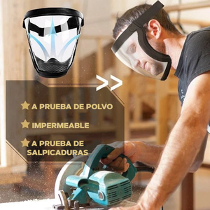 LuminaGuard Visor Polarizado Protección Facial