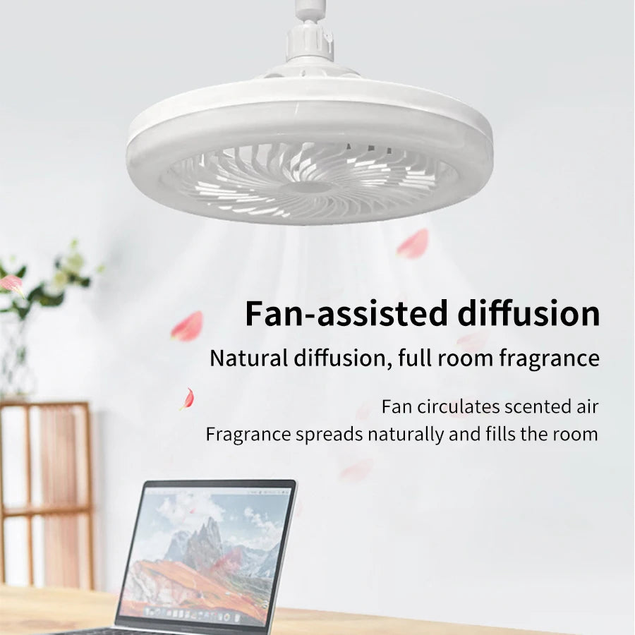 Ventilador de Techo LED con Control Remoto