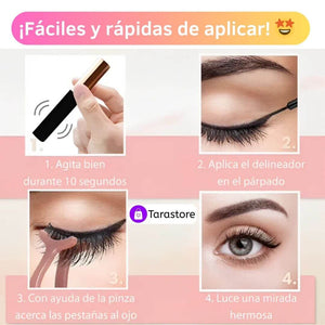 Pestañas Magnéticas Fáciles y Naturales