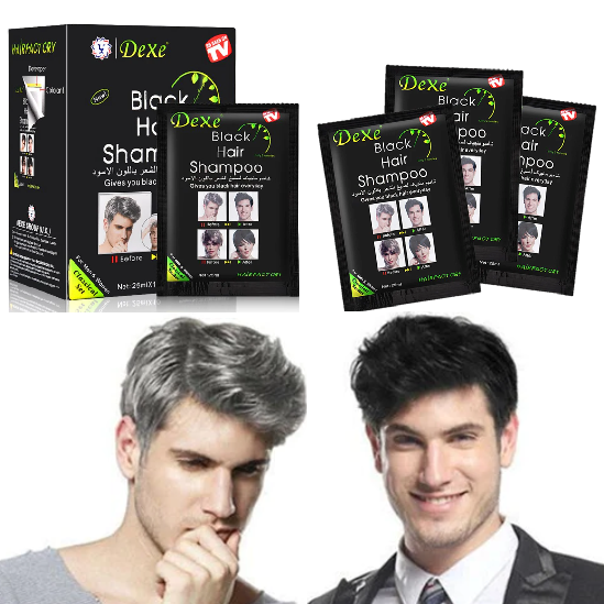 (2x1) Champú Mágico para Canas - PAGUE 1 LLEVE 2 (Incluye 10 sobres por caja)