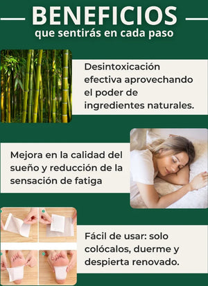 Parche Detox: Renueva Tu Energía (3 PACK X 30 UND)