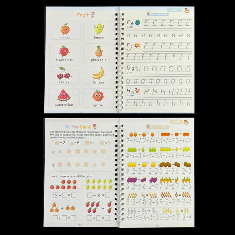 Libro de Caligrafía Mágica para Niños