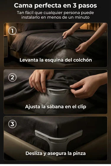 Fijador de Sábanas X4
