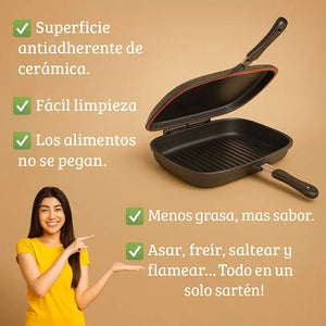 Sartén Doble Mágica