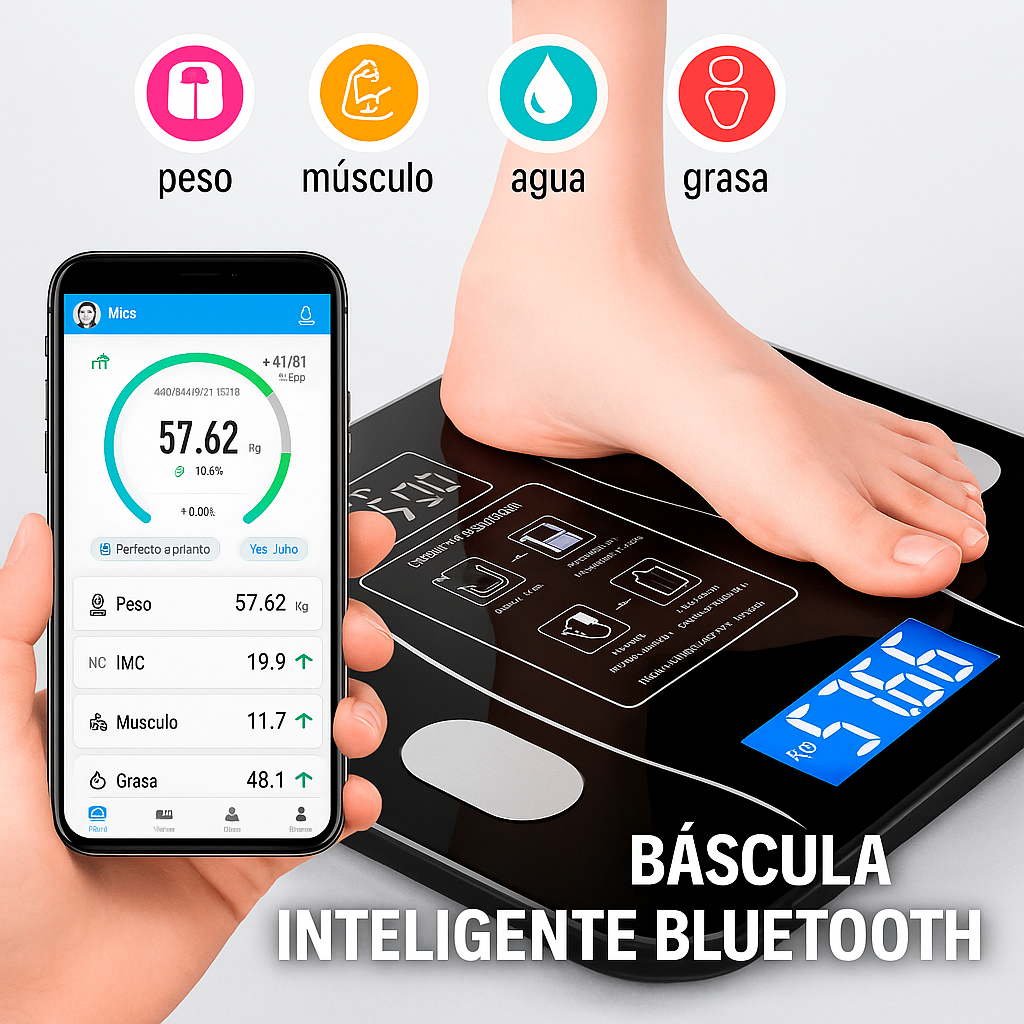Báscula Inteligente Salud Pro