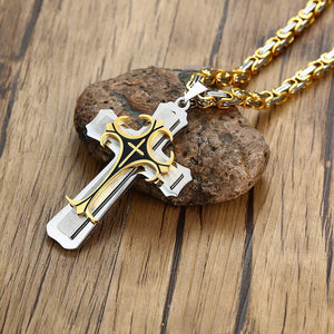 Collar Cruz de Elegancia y Fe