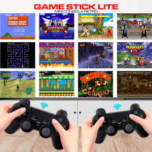 Consola GameStick 4K (+10.000 juegos de 9 consolas) + 2 mandos