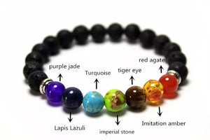 (2X1) Pulsera Chakras Armonía Diario - PAGUE 1 LLEVE 2