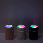 Humidificador LED Portátil y Aromático