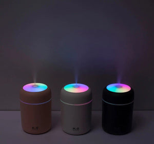 Humidificador LED Portátil y Aromático