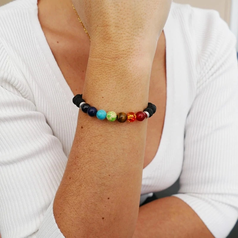(2X1) Pulsera Chakras Armonía Diario - PAGUE 1 LLEVE 2