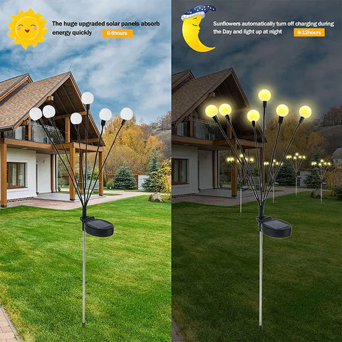 Kit Luces LED Mágicas de Luciérnaga (Incluye 2 piezas de 6 luces LED cada una)