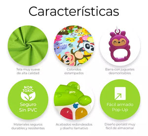 Divertido Gimnasio Bebé Crece y Juega