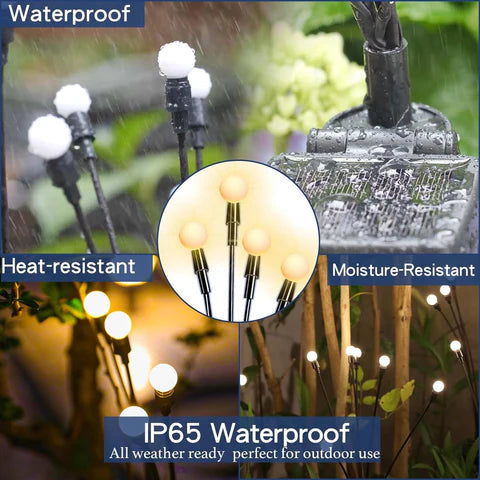 Kit Luces LED Mágicas de Luciérnaga (Incluye 2 piezas de 6 luces LED cada una)