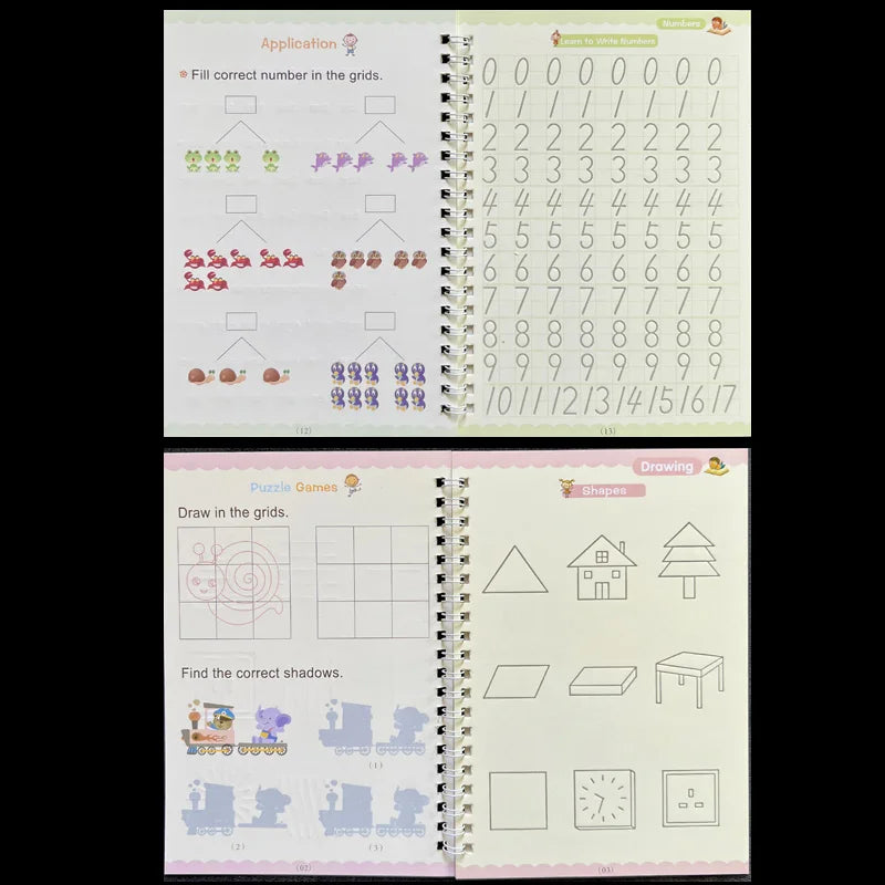 Libro de Caligrafía Mágica para Niños