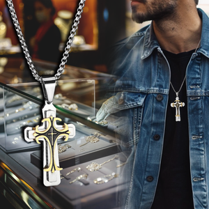 Collar Cruz de Elegancia y Fe