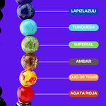(2X1) Pulsera Chakras Armonía Diario - PAGUE 1 LLEVE 2
