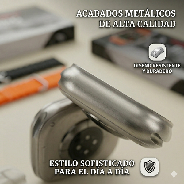 Reloj T900 Ultra Con 2 Pulsos