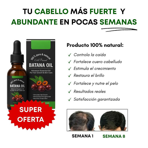 Aceite Natural para Cabello Saludable