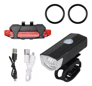 Paquete Luces LED Bicicleta BIKELE (Trasera y Delantera)