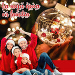 Cortina Mágica de Luces Navideñas