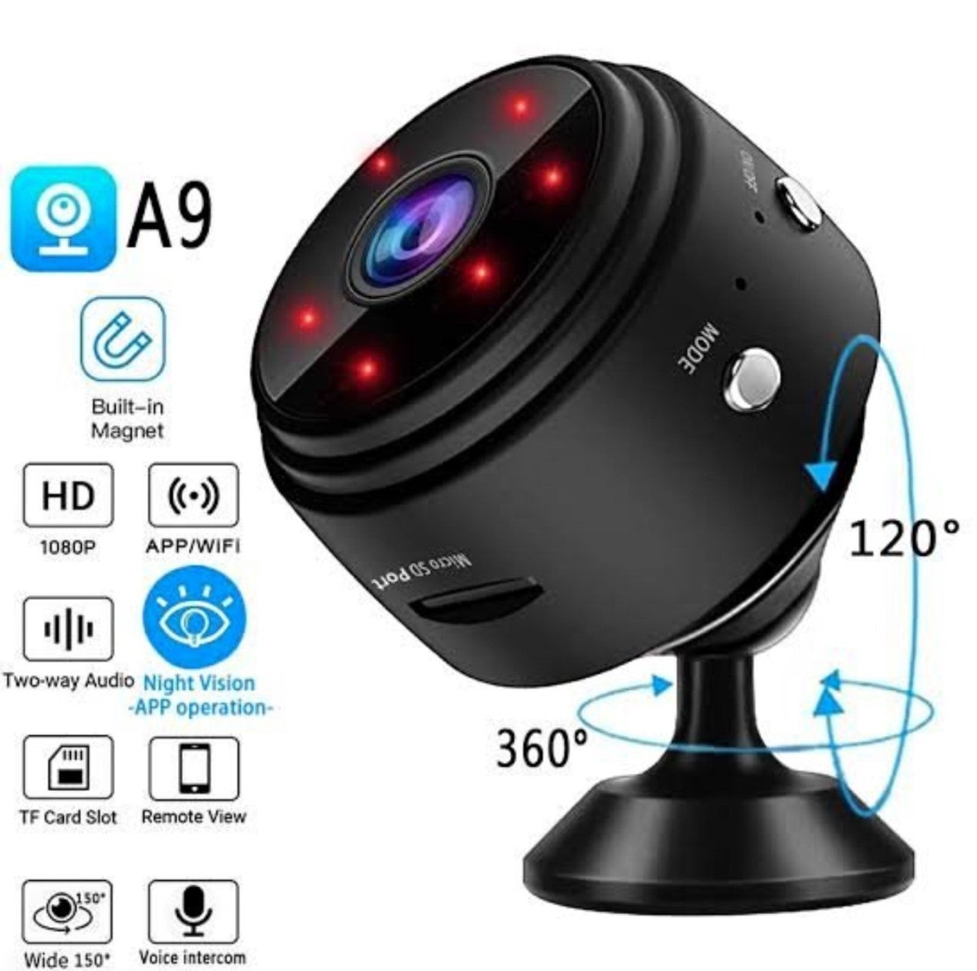 Spycube Mini Cámara de Seguridad
