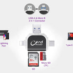 Adaptador de Tarjetas 4 en 1