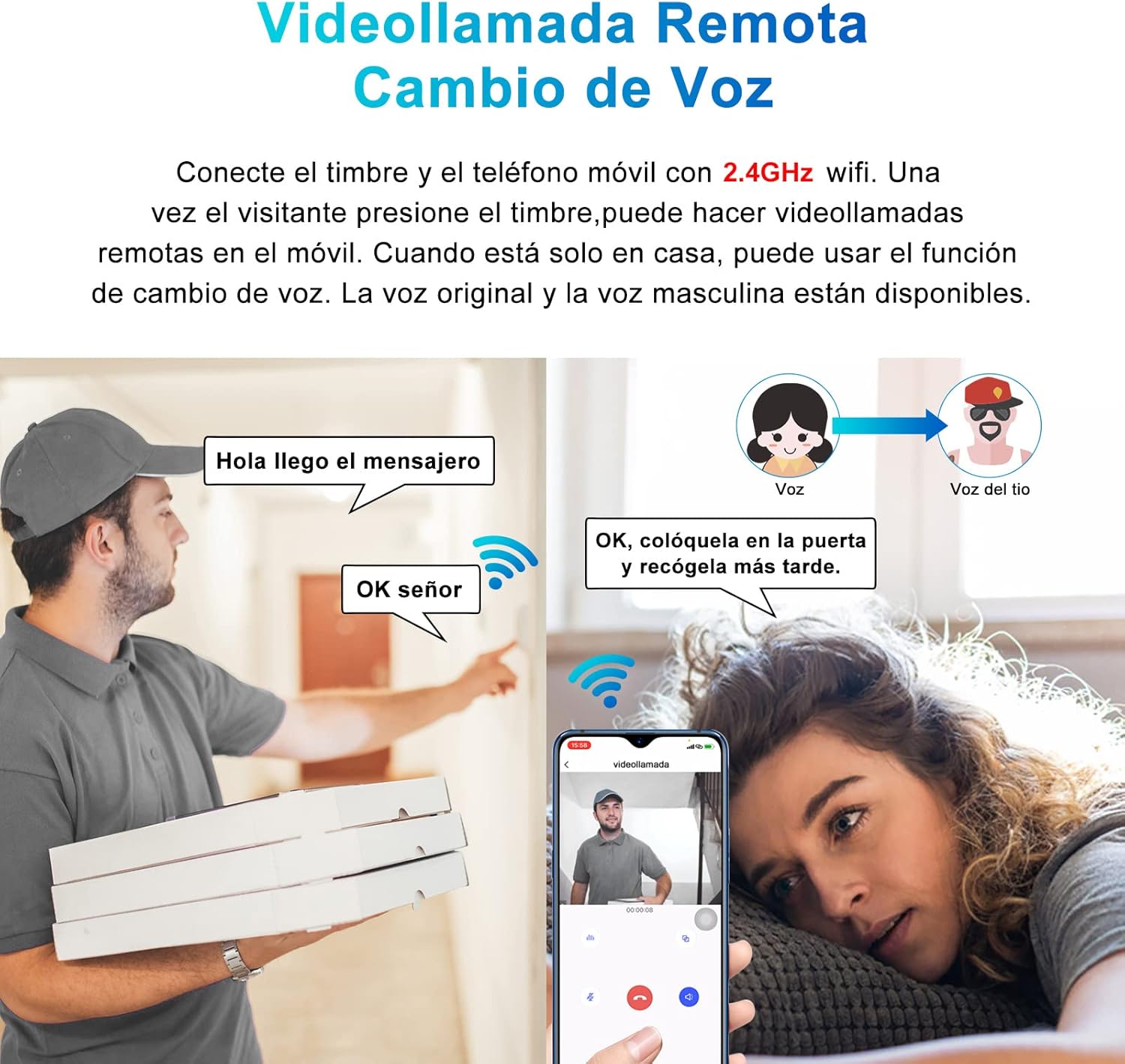 Timbre Inteligente con Cámara