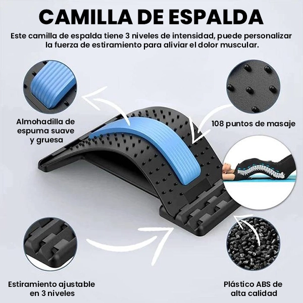 Camilla de Espalda AliviaDorso