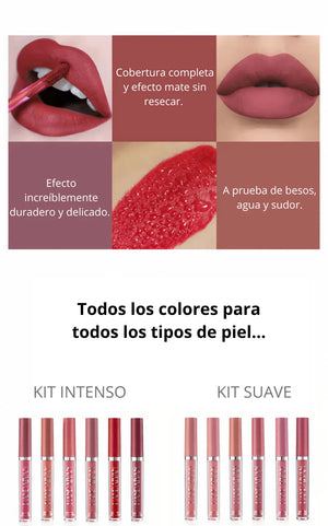Labiales Mate Duraderos Handaiyan