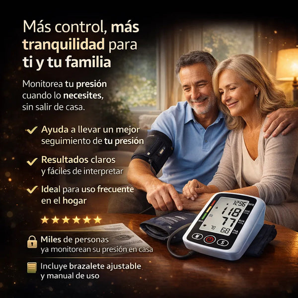 Tensiómetro Brazo Fácil Voz