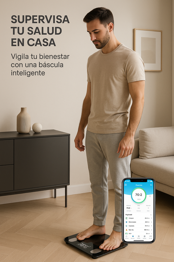 Báscula Inteligente Salud Pro