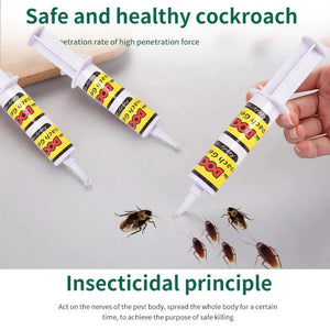 Gel Elimina Cucarachas Rápido + Tope para puerta