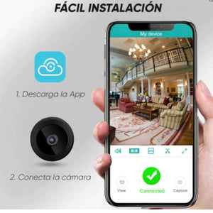 Spycube Mini Cámara de Seguridad