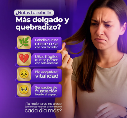 Cápsulas Crece Cabello Rápido