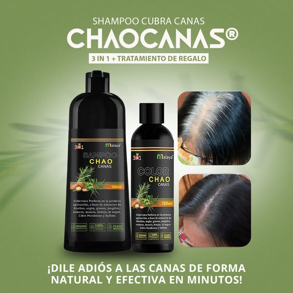 Champú Adiós Canas Natural