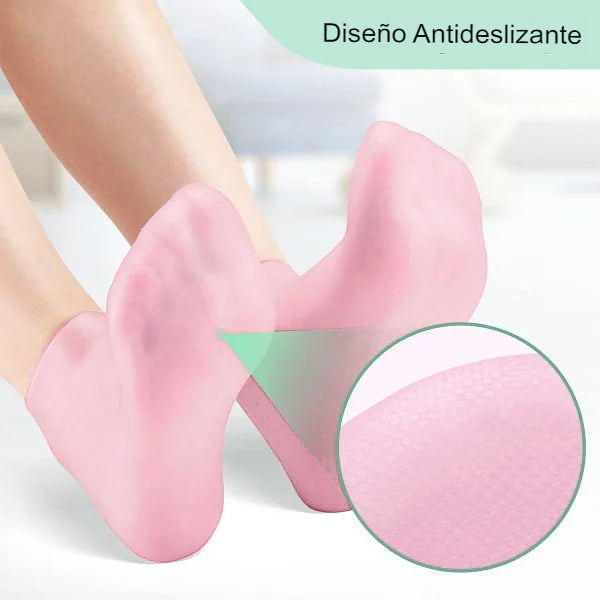 Calcetines Hidratantes de Silicona (Incluye el Par)