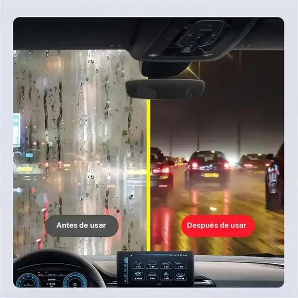 BrillaVidrios Pro Limpiador Antirreflejo Parabrisas Fácil